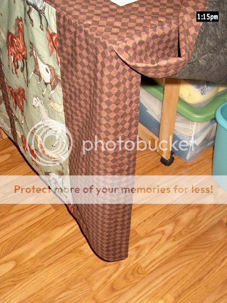 Fitted Bedspread with split corners sewing discussion topic